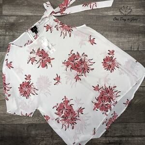 Worthington Open Shoulder Single Sleeve Top Size L